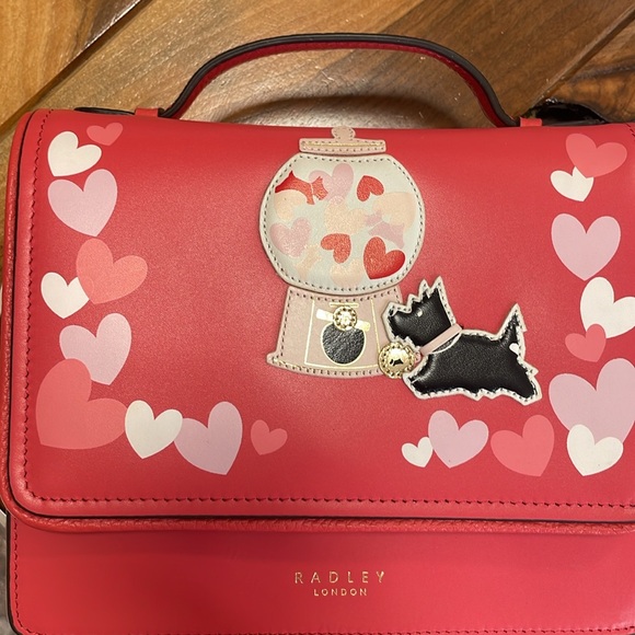 Last One! NWT Radley London I Choose You Small Flapover Crossbody ❤️❤️❤️ - Picture 7 of 13